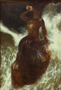 シェルを吹くトリトン 作： Arnold Böcklin